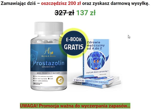 Prostazolin: szczególne właściwości suplementu diety